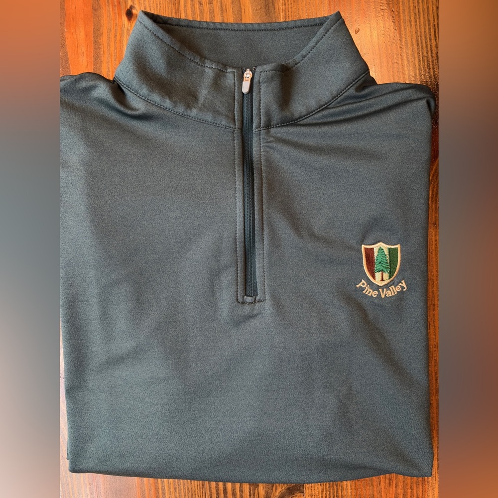 Pine Valley Golf Club Peter Millar 1/4 Quarter Zip Pullover Men’s M Medium Shirt